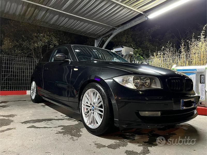 Usata BMW 118 M Sport 143 CV (105 kW) 2007 Nero Utilitaria