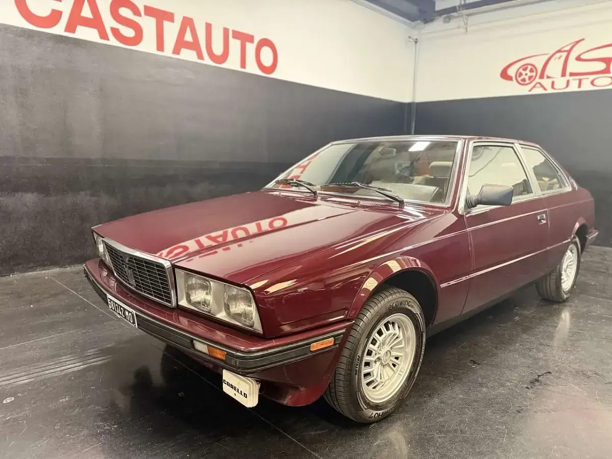Usata Maserati Biturbo 179 CV (131 kW) 1983 Rosso Coupé