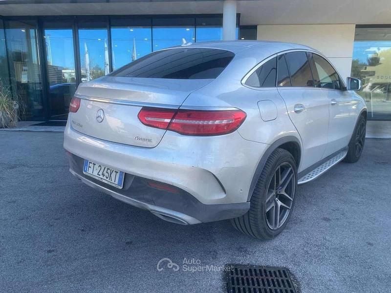 Usata Mercedes GLE350 Premium Plus 258 CV (189 kW) 2019 Argento Coupé