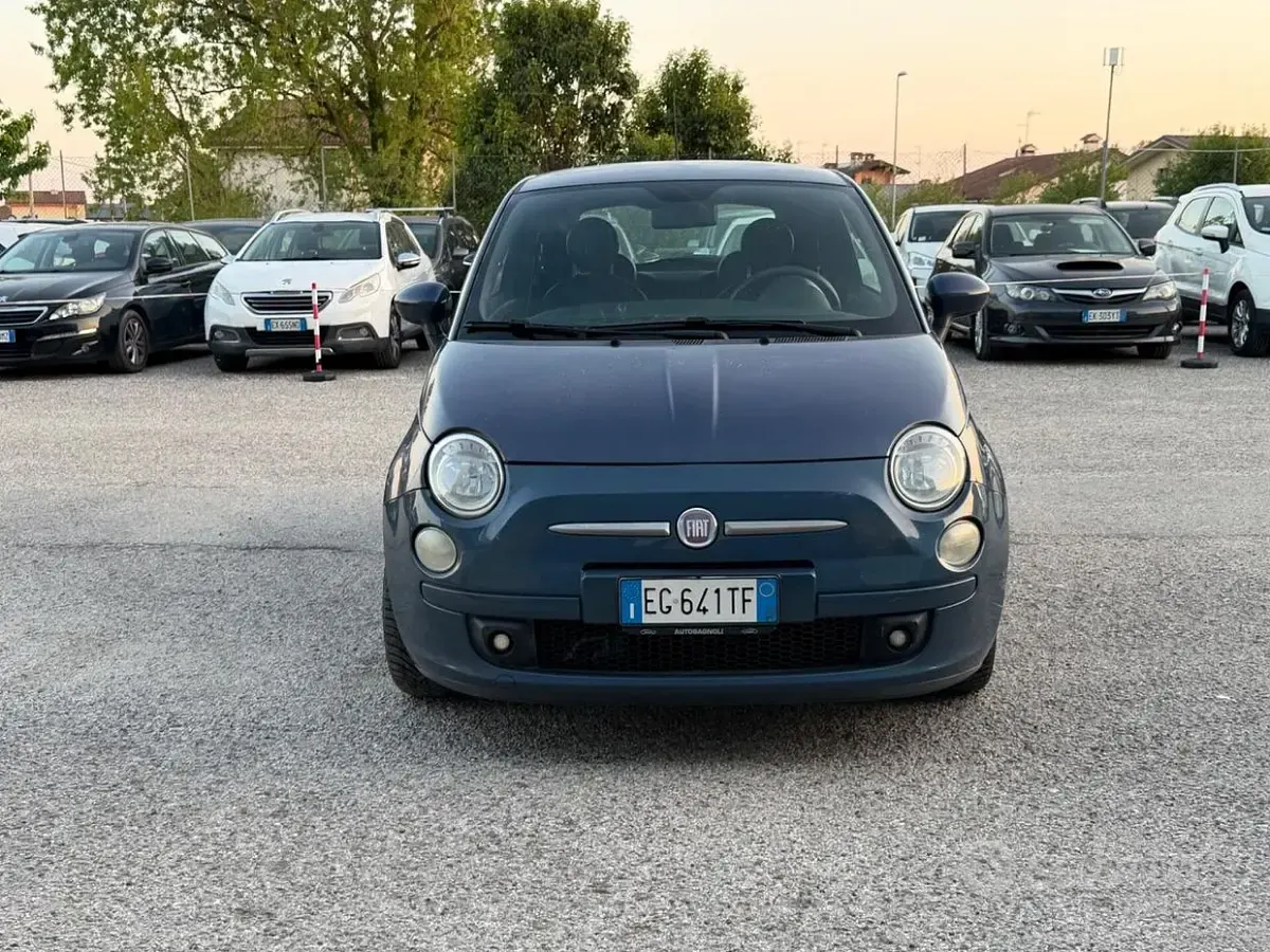 Usata Fiat 500 Sport 69 CV (50 kW) 2011 Blu Berlina
