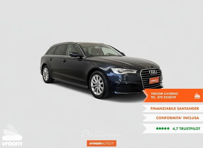 Usata Audi A6 Business Plus 190 CV (139 kW) 2016 Blu Station wagon