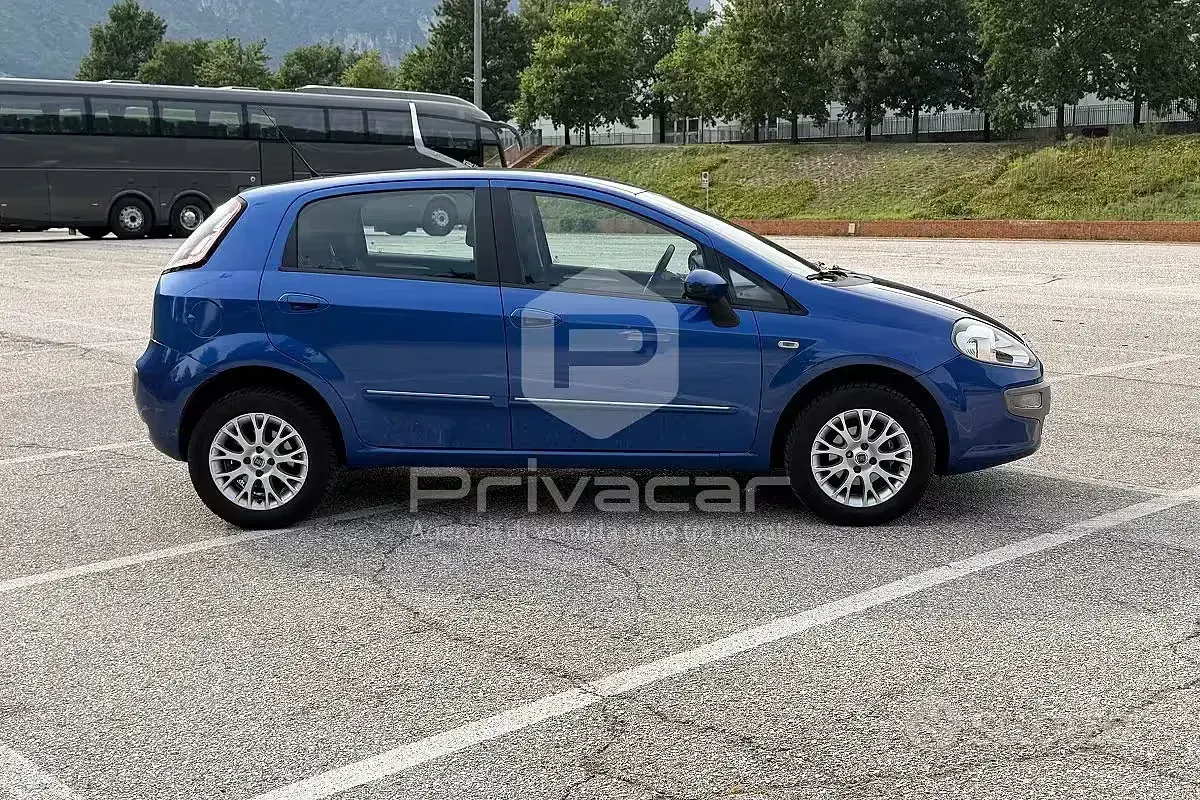 Usata Fiat Punto Evo Active 77 CV (56 kW) 2010 Blu Utilitaria