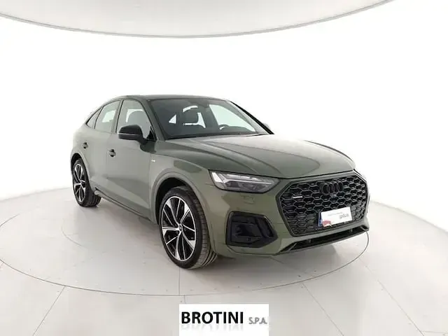 Usata Audi Q5 S-line plus 204 CV (150 kW) 2023 Verde district metallizzato SUV