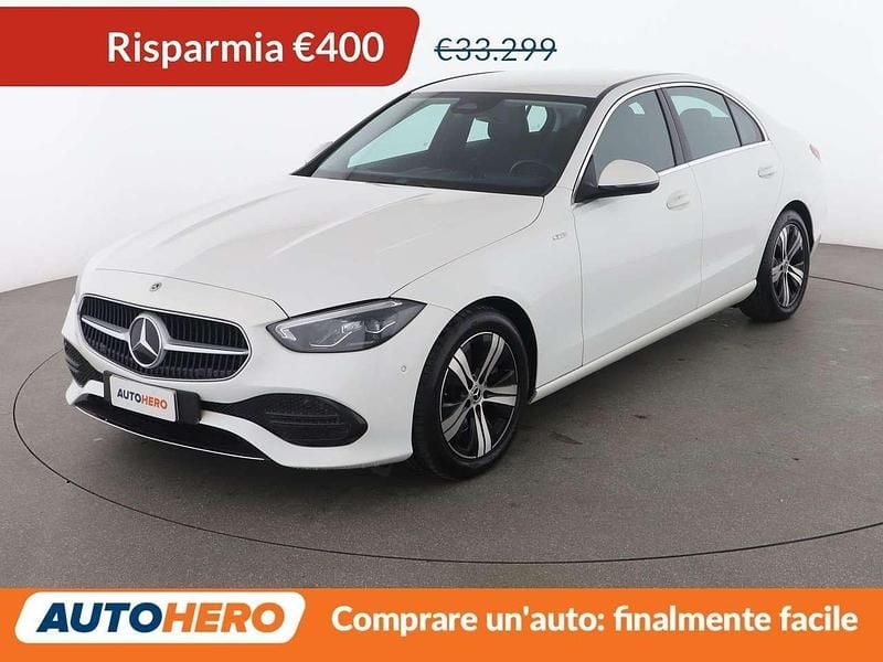 Usata Mercedes C200 Advanced 163 CV (119 kW) 2024 Bianco Berlina