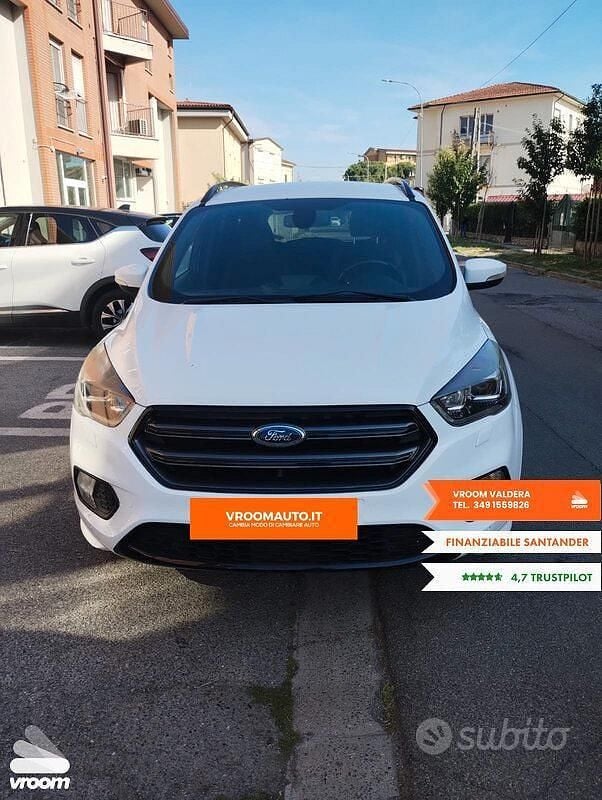 Usata Ford Kuga S 150 CV (110 kW) 2017 Bianco SUV