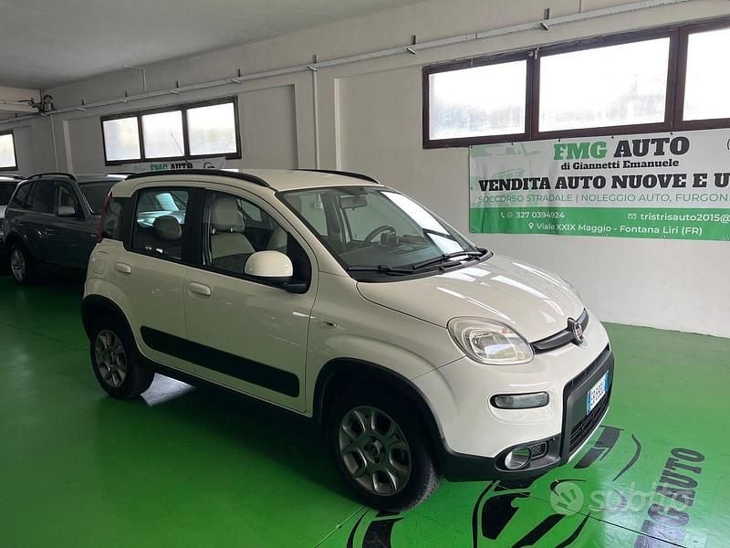 Usata Fiat Panda 4x4 S 86 CV (63 kW) 2013 Bianco Utilitaria