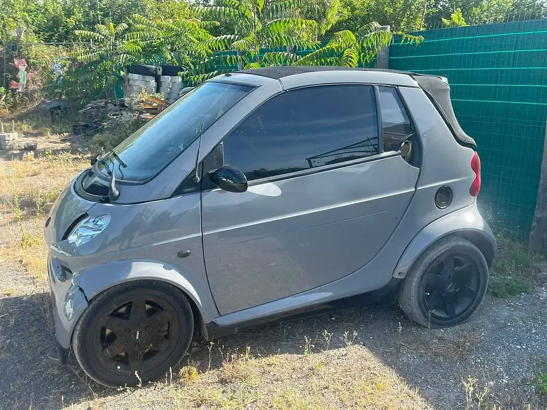 Usata Smart ForTwo Cabrio 41 CV (30 kW) 2001 Grigio Cabrio
