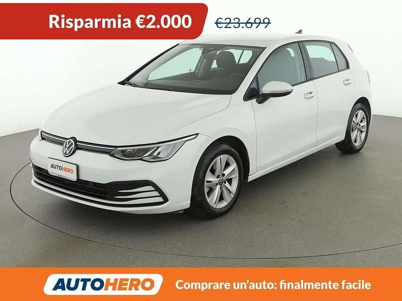 Usata VW Golf VIII Life 110 CV (80 kW) 2023 Bianco Berlina