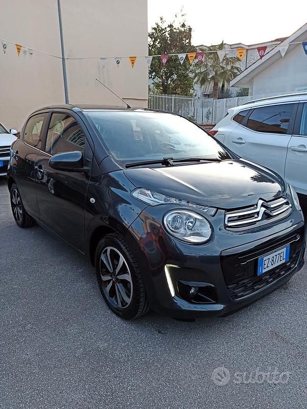 Usata Citroën C1 Shine 69 CV (50 kW) 2015 Grigio Utilitaria