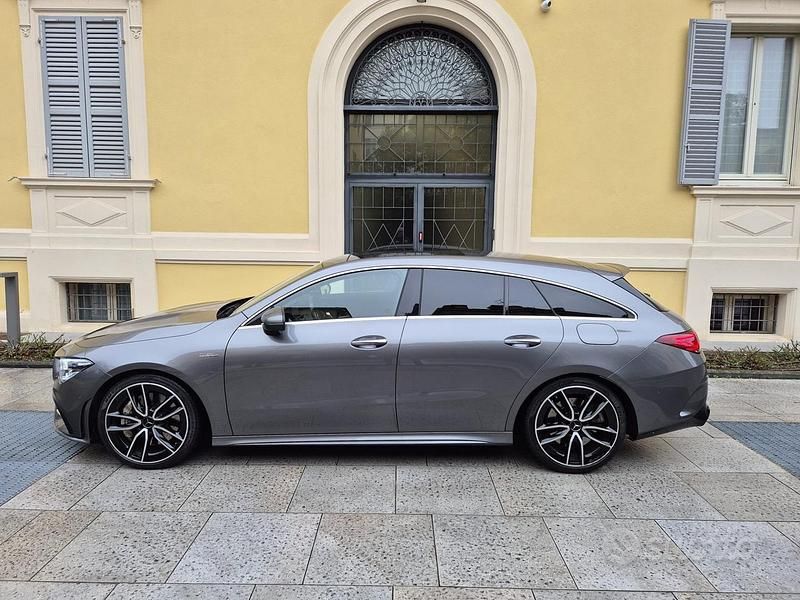 Usata Mercedes CLA35 AMG Shooting Brake AMG 306 CV (225 kW) 2021 Grigio Station wagon