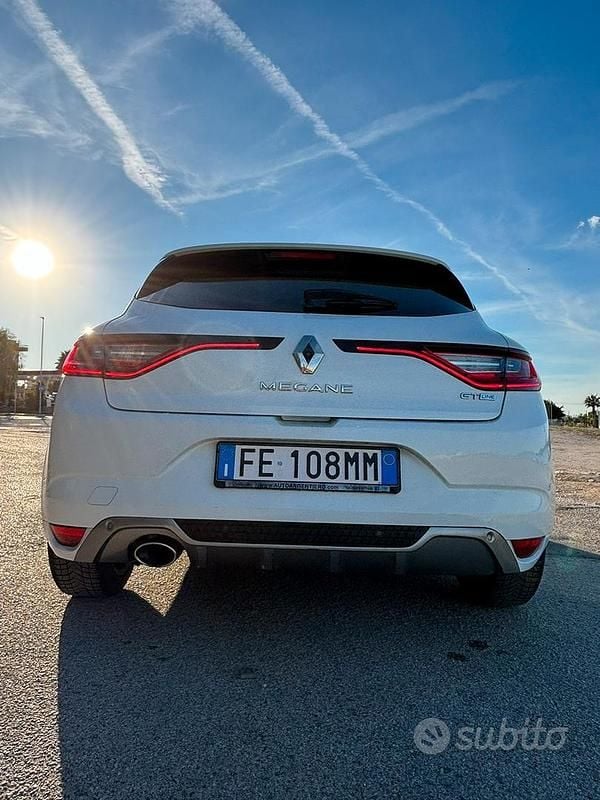 Usata Renault Mégane GT Line GT-Line 110 CV (80 kW) 2016 Bianco Berlina