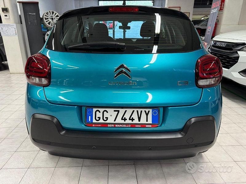 Usata Citroën C3 Feel 83 CV (61 kW) 2022 Blu Utilitaria