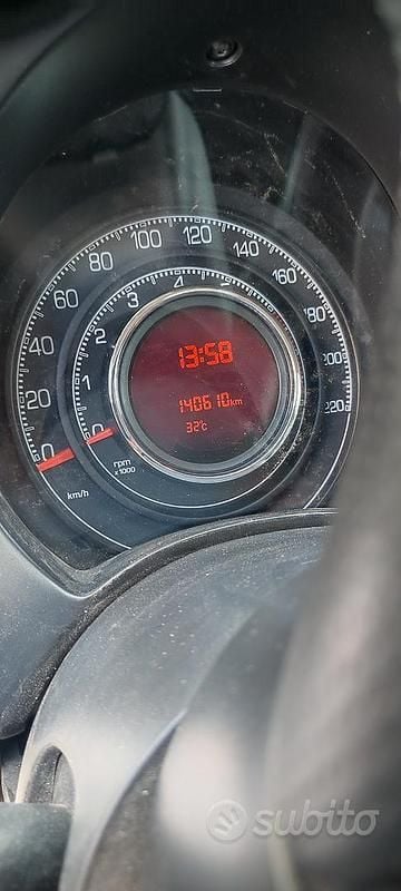 Usata Fiat 500 95 CV (69 kW) 2007 Bianco Utilitaria
