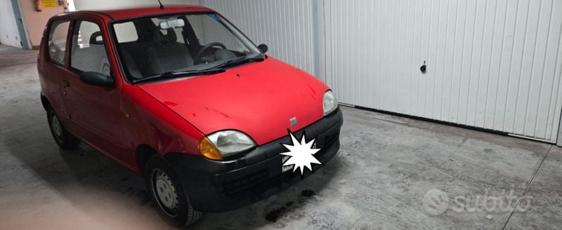 Usata Fiat 600 S 39 CV (28 kW) 1999 Rosso Utilitaria