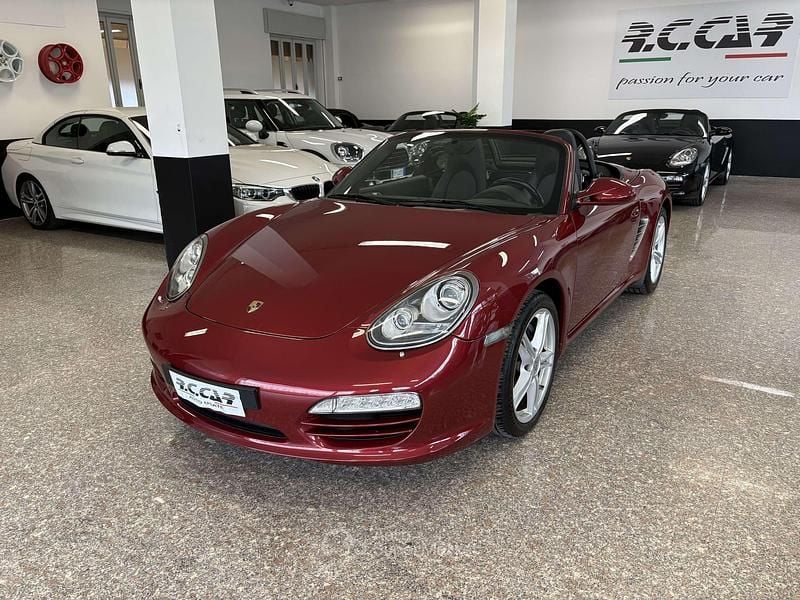 Second-hand Porsche Boxster 256 CP (188 kW) 2011 Roșu Cabrio