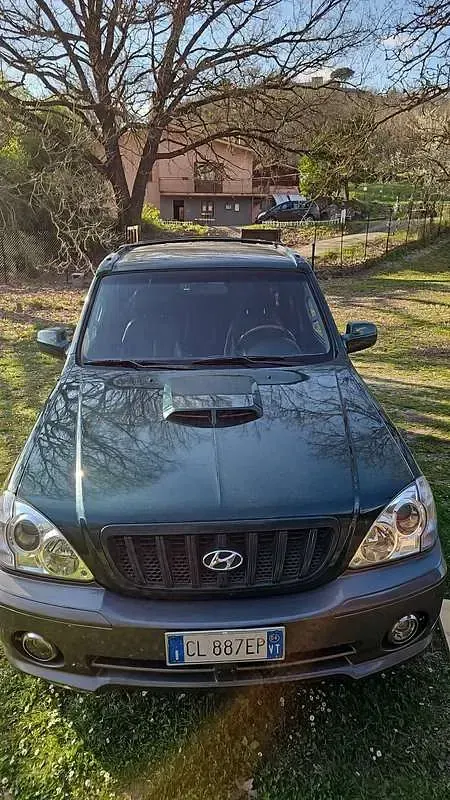 Usata Hyundai Terracan 150 CV (110 kW) 2004 Verde SUV