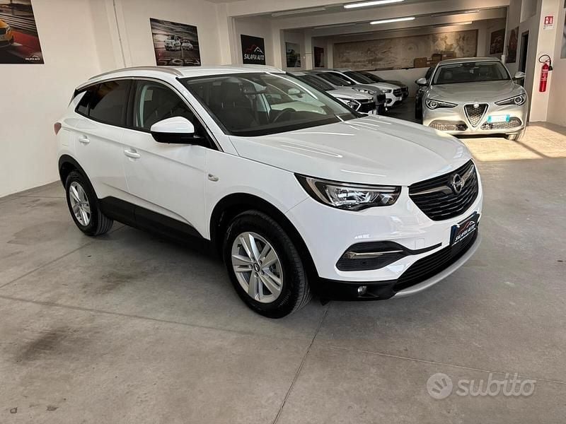 Usata Opel Grandland X Innovation 130 CV (95 kW) 2020 Bianco SUV