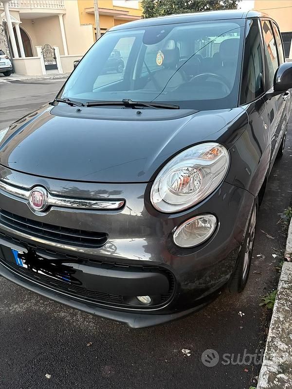 Usata Fiat 500L Lounge 85 CV (62 kW) 2015 Grigio Monovolume