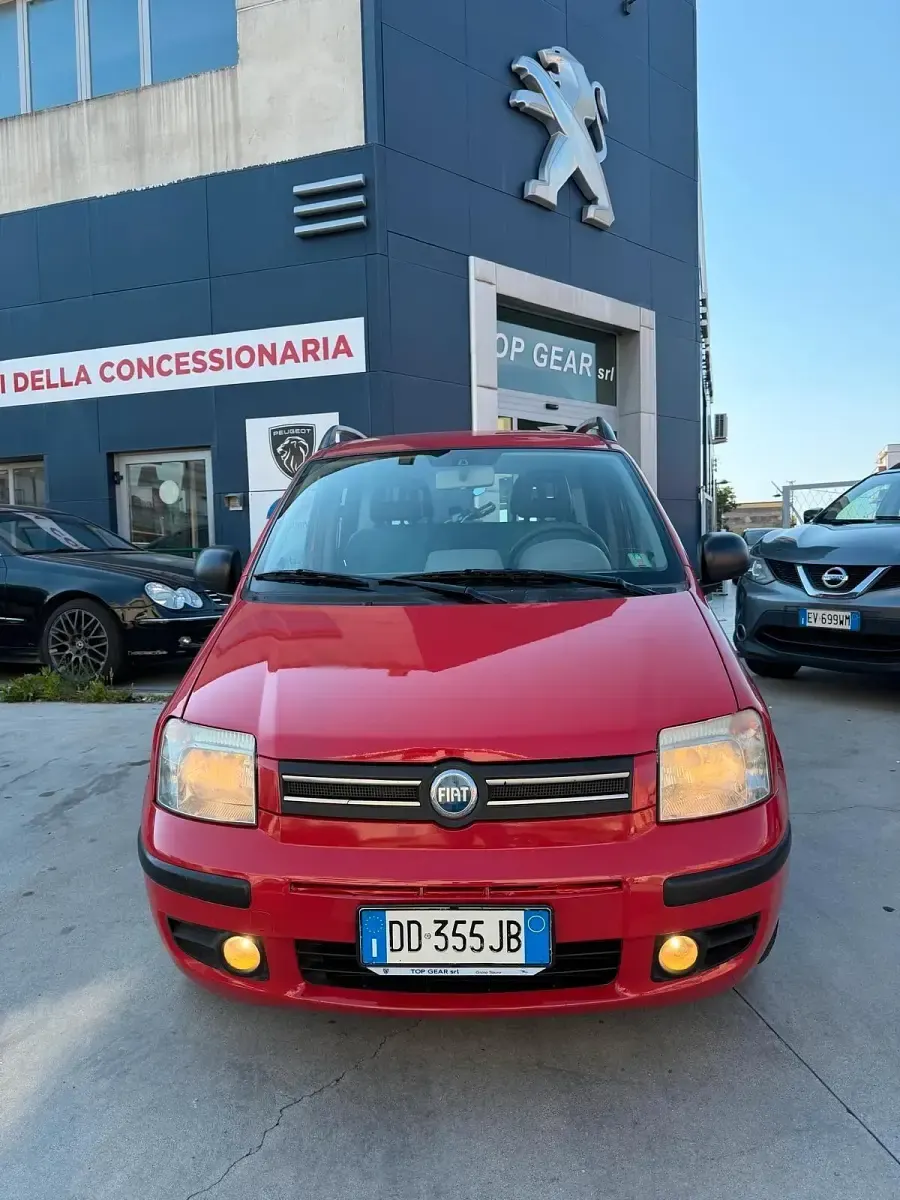 Usata Fiat Panda Dynamic 69 CV (50 kW) 2006 Rosso Utilitaria