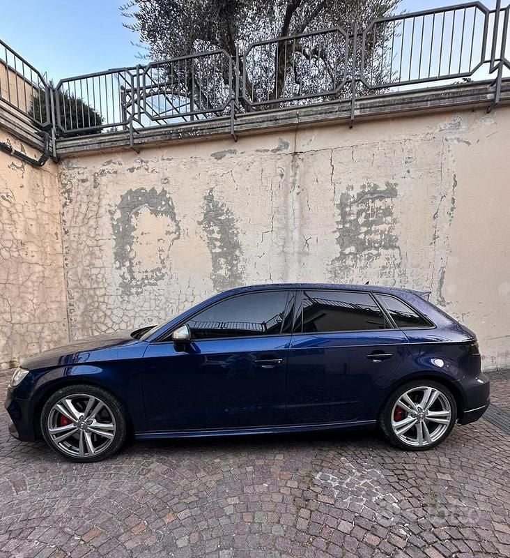 Usata Audi S3 2018 Blu Berlina