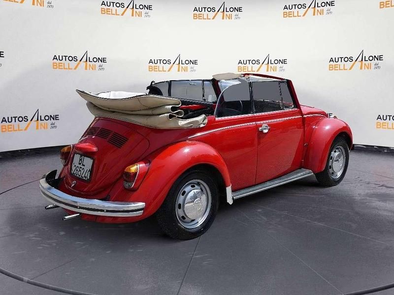 Usata VW Beetle Cabriolet 44 CV (32 kW) 1972 Rosso pastello Cabrio