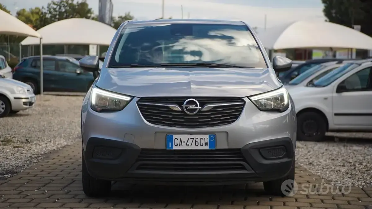 Usata Opel Crossland X 83 CV (61 kW) 2020 Grigio SUV