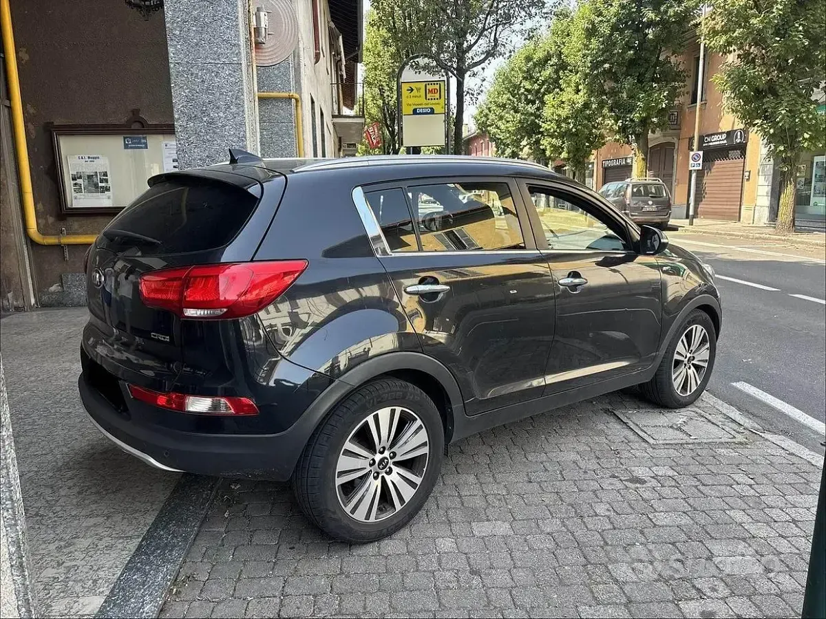 Usata Kia Sportage 184 CV (135 kW) 2015 Nero SUV