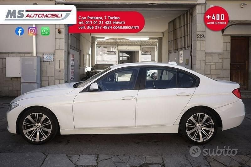Usata BMW 316 116 CV (85 kW) 2013 Bianco Berlina