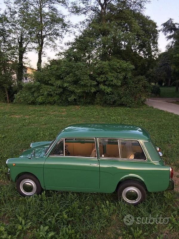 Usata Autobianchi Bianchina 1960 Verde Utilitaria
