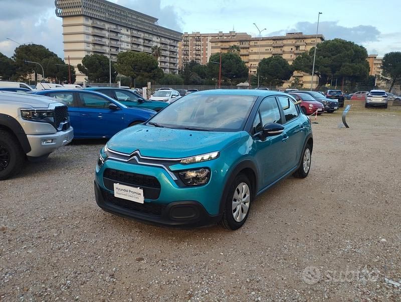 Usata Citroën C3 82 CV (60 kW) 2021 Blu Utilitaria