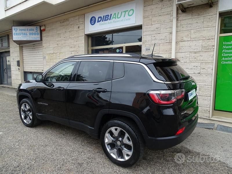 Usata Jeep Compass Limited 140 CV (102 kW) 2018 Nero SUV