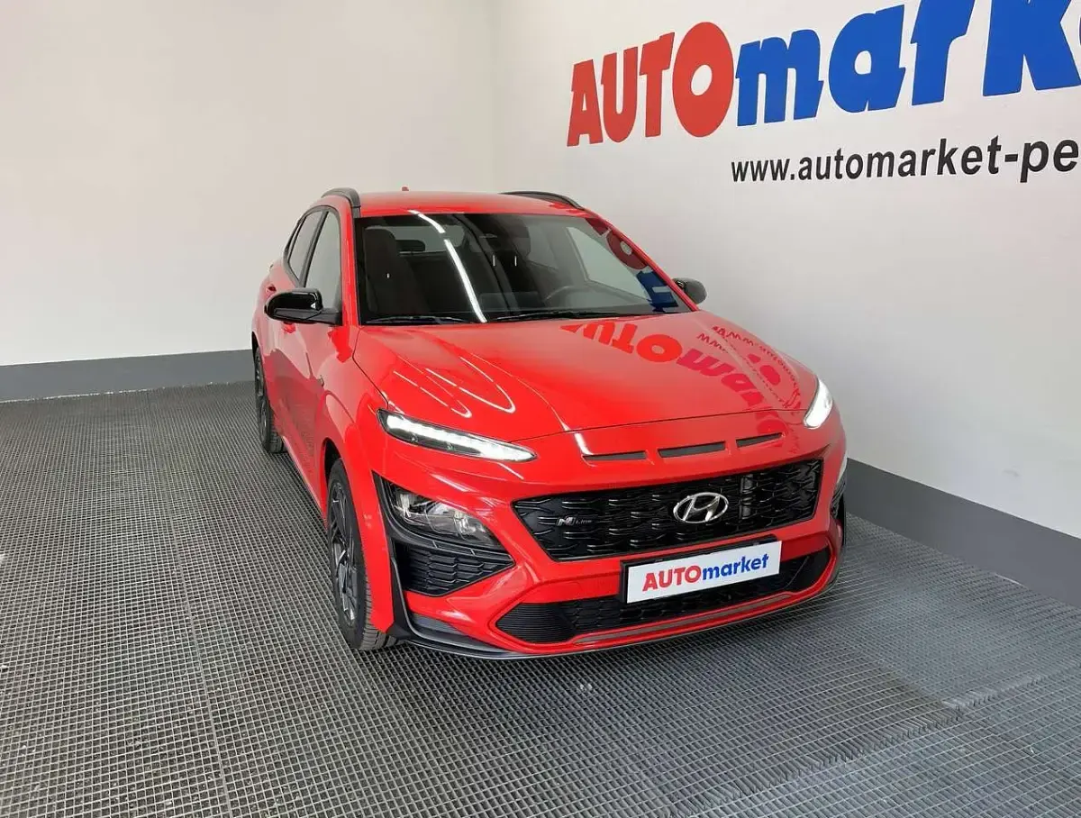 Usata Hyundai Kona N Line 199 CV (146 kW) 2022 Rosso SUV