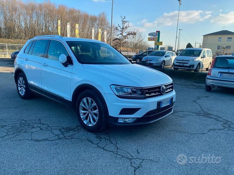 Usata VW Tiguan Business 115 CV (84 kW) 2017 Bianco SUV