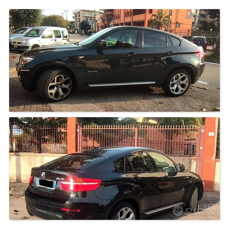Usata BMW X6 Efficient Dynamics 245 CV (180 kW) 2011 Nero SUV