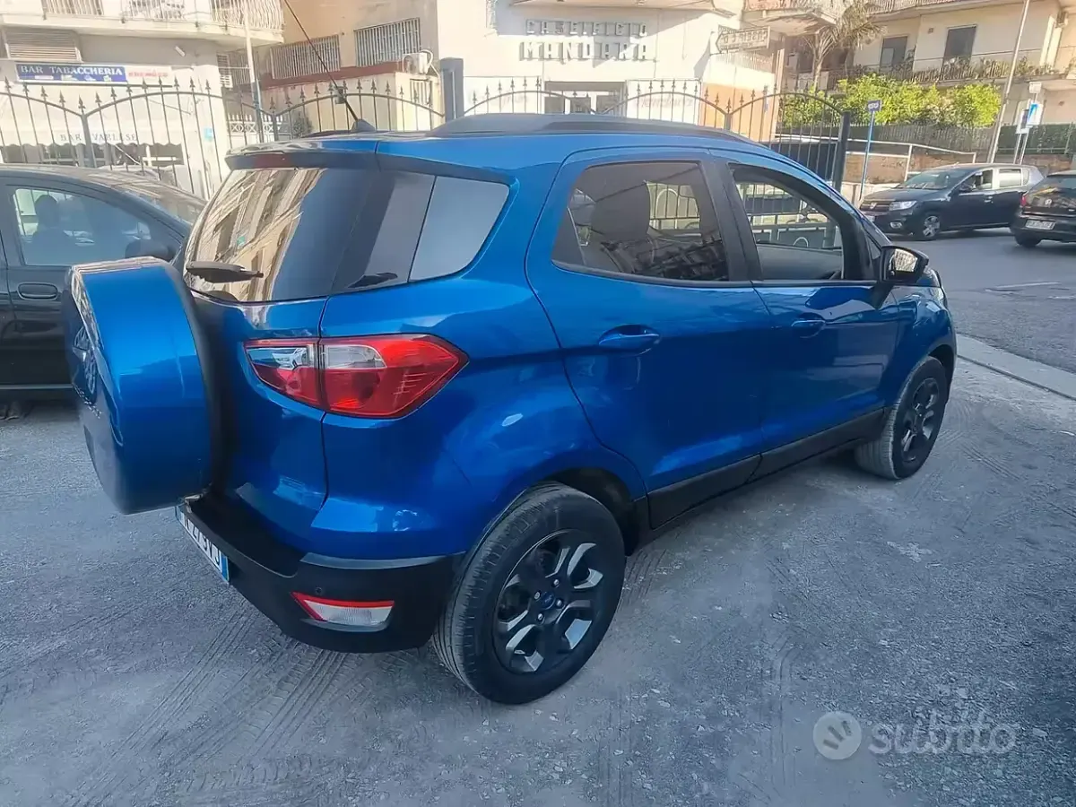 Usata Ford Ecosport Titanium 99 CV (72 kW) 2018 Blu SUV