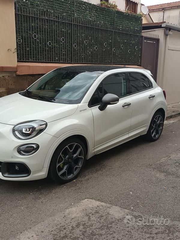 Usata Fiat 500X Sport 190 CV (139 kW) 2022 Bianco SUV