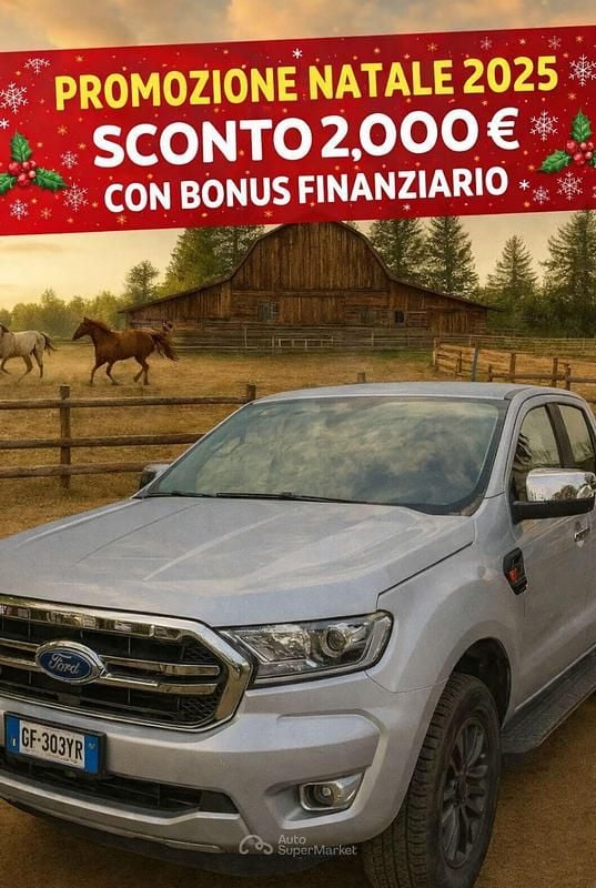 Usata Ford Ranger XLT 170 CV (125 kW) 2020 Argento Pick-up