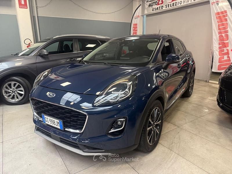 Usata Ford Puma Titanium 125 CV (91 kW) 2020 Blu SUV