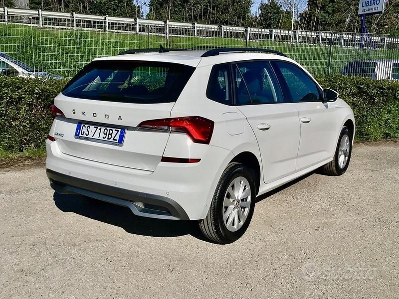 Usata Skoda Kamiq Style 95 CV (69 kW) 2023 Bianco SUV