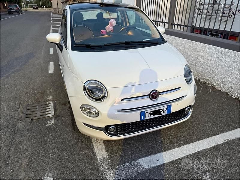 Usata Fiat 500 69 CV (50 kW) 2018 Bianco Utilitaria