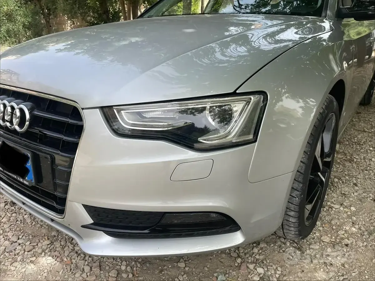 Usata Audi A5 Advanced 177 CV (130 kW) 2013 Grigio Coupé