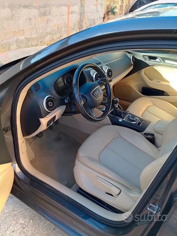 Usata Audi A3 2014 Grigio Berlina