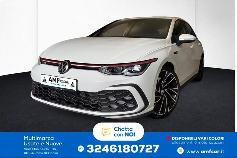 Usata VW Golf VIII GTI 245 CV (180 kW) 2021 Bianco Berlina