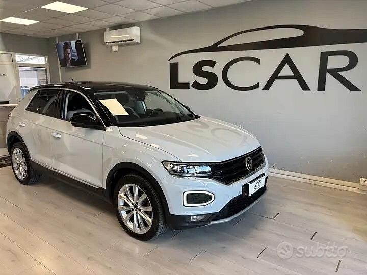 Bianco Usata 2020 VW T-Roc Advance SUV | 17.990 € (Super prezzo) - Immagine 1/4