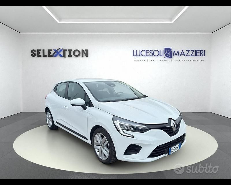 Usata Renault Clio V Zen 101 CV (74 kW) 2021 Bianco Berlina