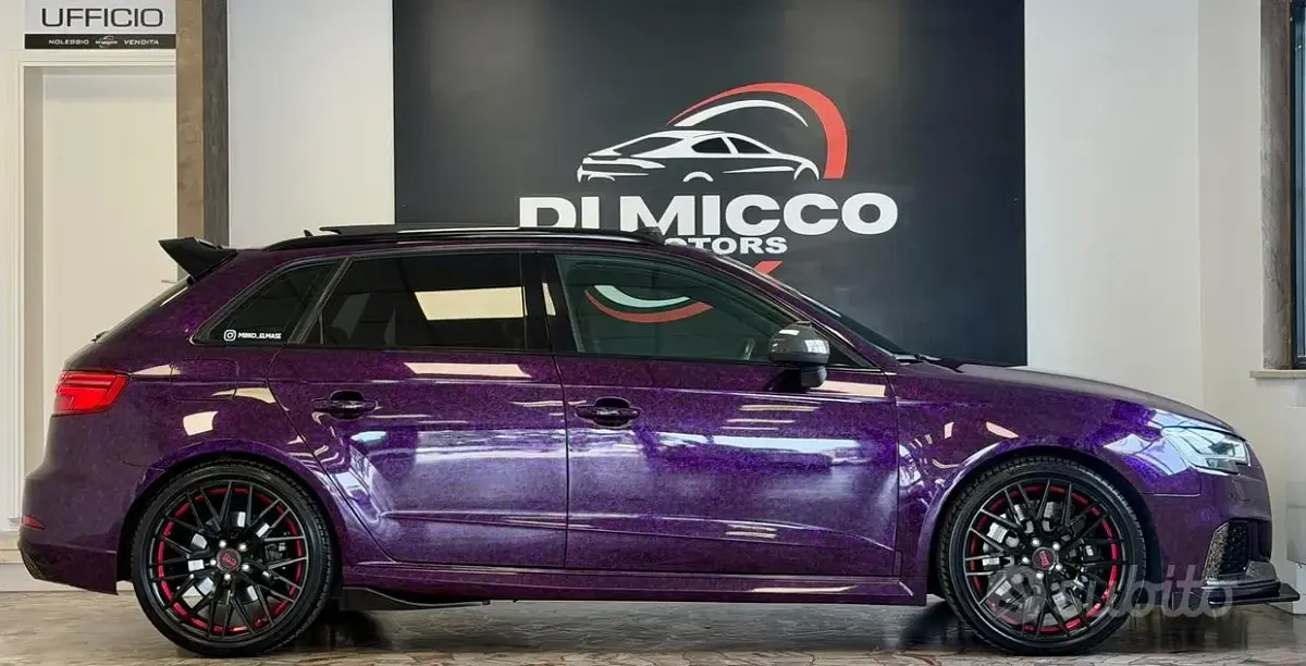 Usata Audi RS3 400 CV (294 kW) 2017 Nero Berlina