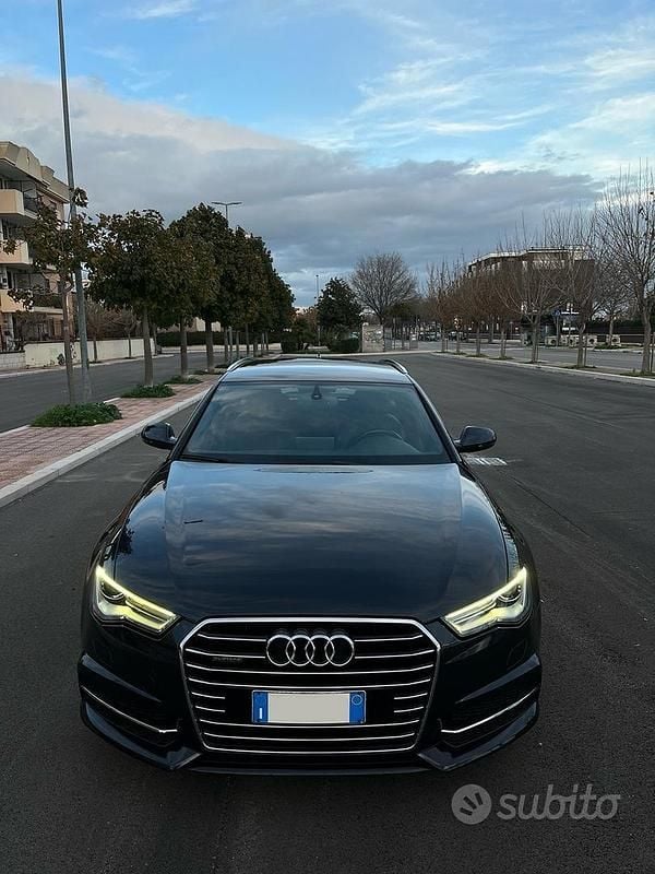 Usata Audi A6 S-Line 190 CV (139 kW) 2016 Blu Station wagon