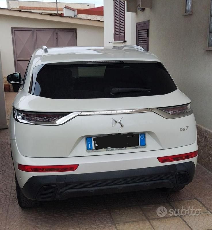 Usata DS Automobiles DS7 Crossback 131 CV (96 kW) 2019 Bianco SUV