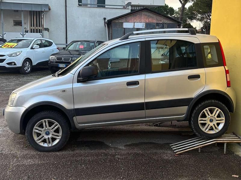 Usata Fiat Panda 4x4 69 CV (50 kW) 2010 Argento Utilitaria