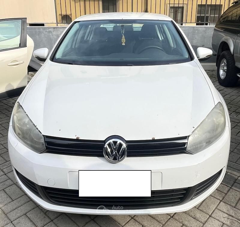 Usata VW Golf VII Highline 105 CV (77 kW) 2012 Bianco Berlina